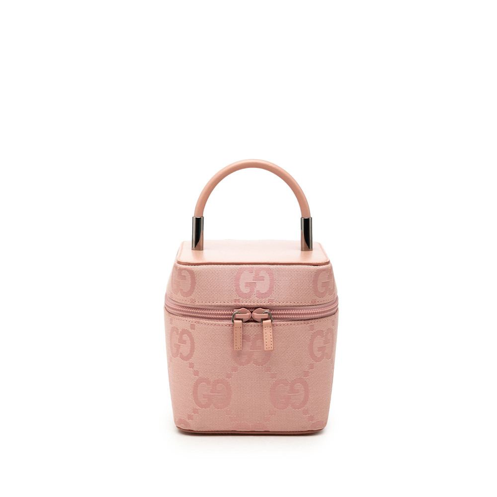 Pre-Loved Gucci Mini GG Canvas Vanity Bag
